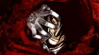 Hellsing Alucard Vampire Creepy Wallpaper