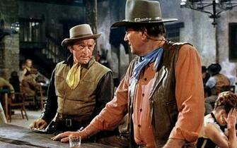 John Wayne Kirk Douglas HD Wallpaper Color Palette Tags