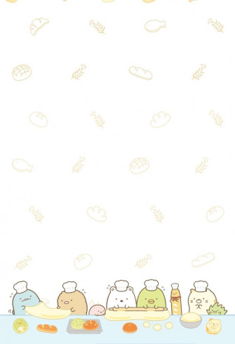 Sumikkogurashi Sumikko Bakery Class Line Wallpaper Inside