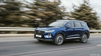 Hyundai Santa Fe Front Three Quarter HD Wallpaper