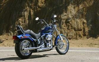 Wallpaper Harley Davidson Fxstc Softail Custom Next