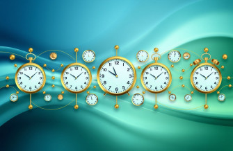 Time Zone Clock Wallpaper