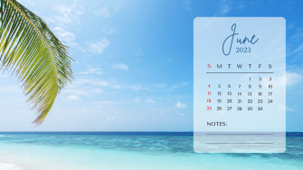 And Customizable Summer Desktop Wallpaper Templates