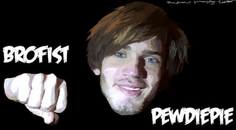Pewdiepie Brofist Wallpaper Fan Art By