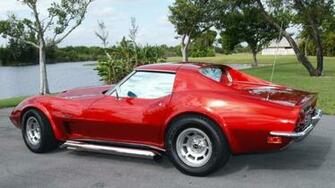 Chevrolet Corvette Candy Apple Red Wallpaper