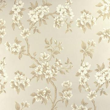 Advantage Ellen Beige Floral Wallpaper The Home Depot Canada