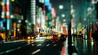 Busy Street Wallpaper