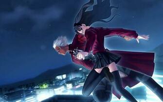 Archer And Rin Tohsaka Fate Stay Night Wallpaper