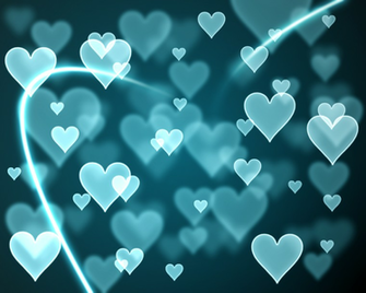 Thread Bokeh Hearts Wallpaper Attempt