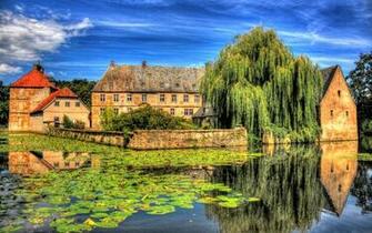Country House Wallpaper HD
