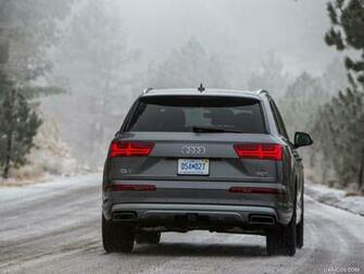 Audi Q7 0t Quattro Us Spec Rear HD Wallpaper