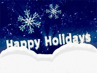 Happy Holidays Wallpaper Desktop