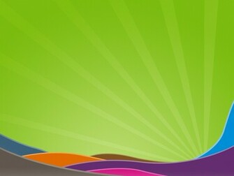 Blue Green Orange And Purple Desktop Wallpaper