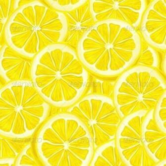 Sliced Lemon Seamless Background Background Decorative