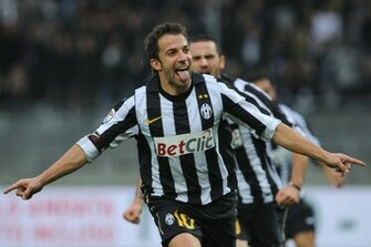 Del Piero After A Goal Wallpaper