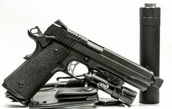 Sig Sauer Pistol Wallpaper HD For Desktop Background