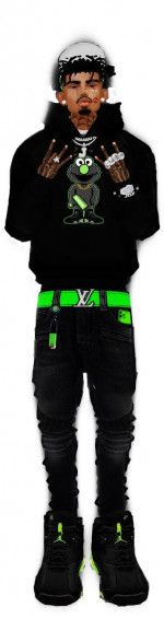 Drip Green Imvu Outfits Ideas Cute Girl Photo Poses