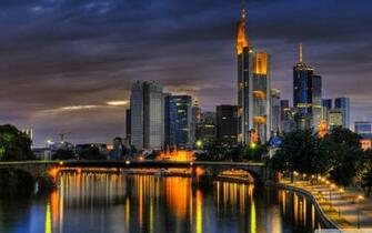 Frankfurt Wallpaper Top Background