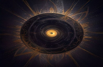 Abstract Black Background