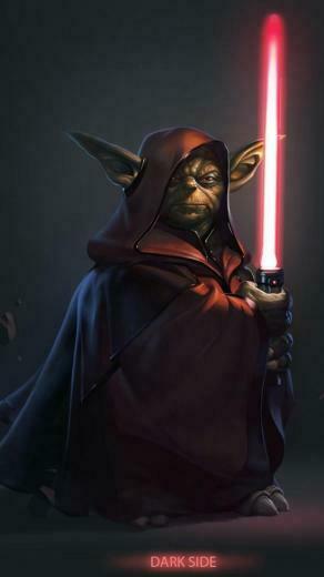 Star Wars Dark Side Yoda Darth Wallpaper