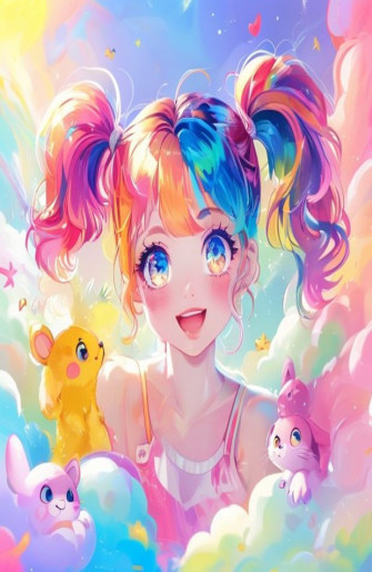 Cute Anime Girl Wallpaper