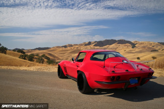 The Big Red Corvette Speedhunters