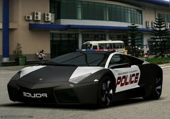 Wallpaper Car Police Lamborghini Cars Desktop