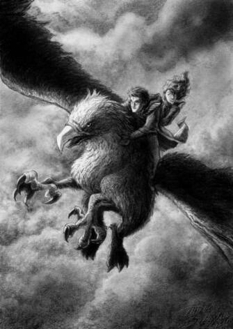 The Flight Of Buckbeak By Thiagobuzzy Deviantart On