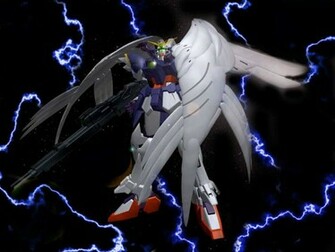 Gundam Wing Zero Thunder Wallpaper