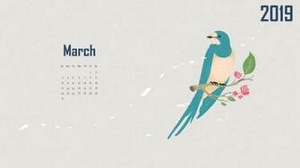 March Desktop Calendar HD Wallpaper March2019 2019calendar