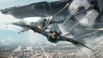 The Falcon Sam Wilson Anthony Mackie In Captain America Winter