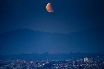 Blood Moon Shortest Eclipse Of The Century