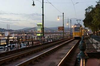 Budapest Hungary Railway Train Trolley Wallpaper And