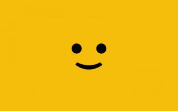 Wallpaper Happy Face Yellow