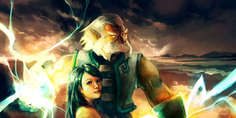 Dota Zeus Hero Wallpaper Widescreen HD Game Bwalles