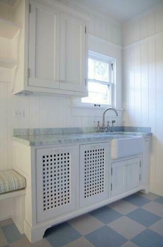 Room With White Shiplap Wall Painted In Bm Dove