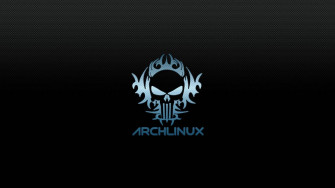 Arch Linux Os Skull Khn3ppoataxpu0es Wallpaper