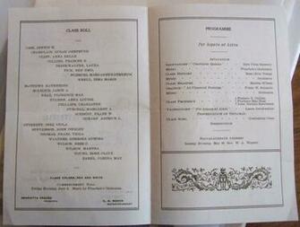 Sample Elementary Graduation Program Invitation