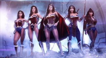 Wallpaper Model Artwork Fashion Wonder Woman Dc Comics