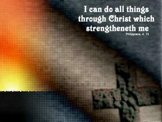 Philippians Through Christ Wallpaper Christian And