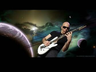 Guitar Joe Satriani With His Wallpaper