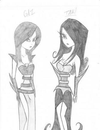 Invader Zim Image Adult Tak And Gaz HD Wallpaper Background