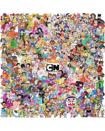 Cartoon Network Character Collage By Mnwachukwu16 Wallpaper