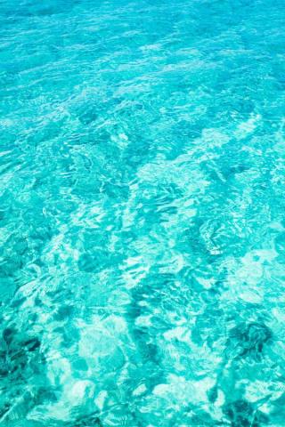 Light Blue Water Glaring Wallpaper