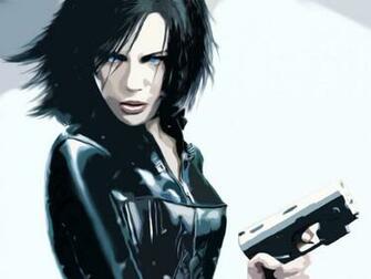 Poster Bite Kate Beckinsale Wallpaper HD Desktop Screensaver