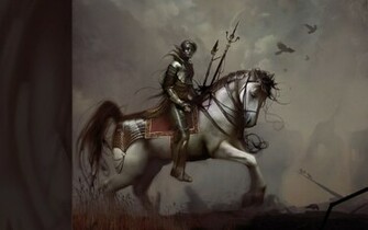 Horses Wallpaper Archive Knight On Horse Fantasy