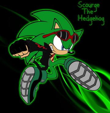 Scourge Th Mean Green The Hedgehog Photo
