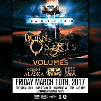 Born Of Osiris Tickets Canal Club Richmond Va