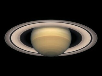 Saturn Pictures Seen From Near And Far Hubble