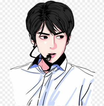Exo Oh Sehun Power Kokobop Anime Versio Png Image